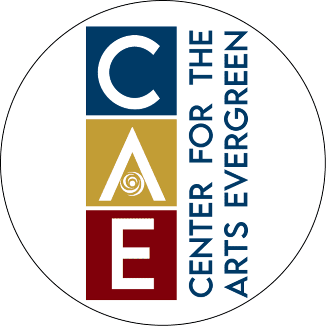 Center for the Arts Evergreen logo