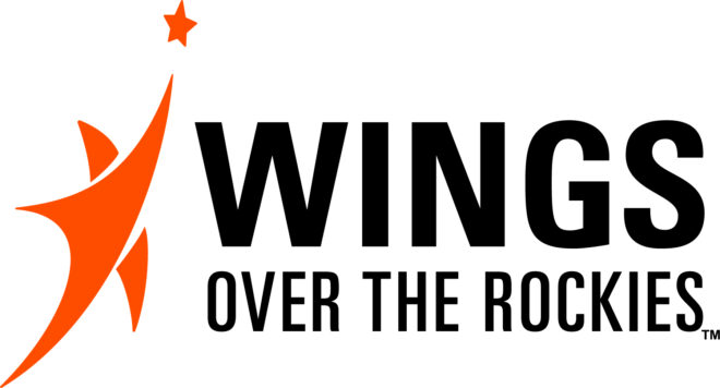 Updated Wings Over the Rockies logo
