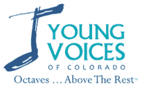 Young Voices of Colorado logo
