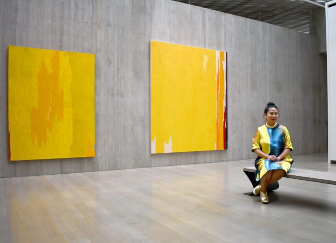 Joyce Tsai at the Clyfford Still Museum