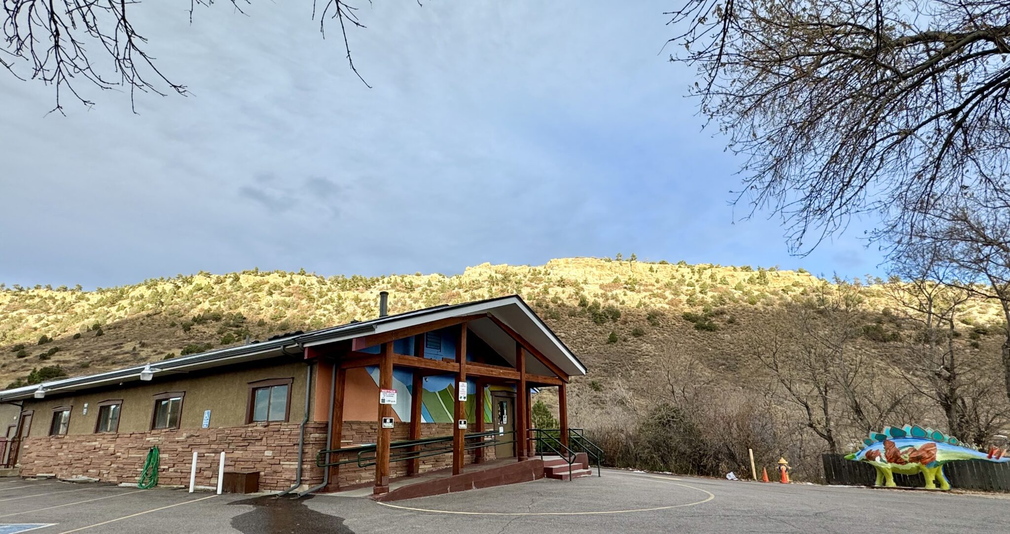 The Discovery Center at Dinosaur Ridge, to be renamed the Marin G. Lockley Discovery Center